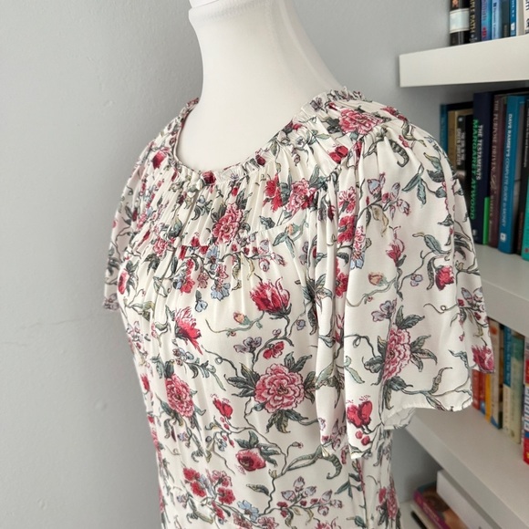 Rebecca Taylor Esmee Floral Dress silk blend size 8 - Picture 6 of 16